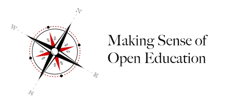 Making Sense of Open Education Logo