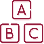 A, B, C blocks