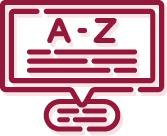 text on computer screen