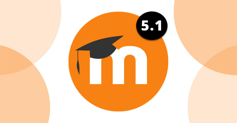 Moodle 5.1 logo